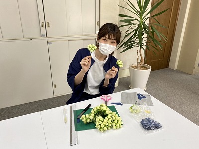父の日カード　バラ　手づくり